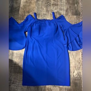 Worn once.R & M Richards. Cocktail dress will make you look and feel beautiful.